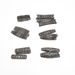 30 Pcs Pouch Non-slip Pocket Rubber Band PU Leather Outdoor Slingshot Shooting Accessories_desvips.com