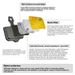 TOOPRE Electric Mountain Bike Disc Bicycle Oil Brake BB5m355 High-Grade Resin Pads_desvips.com