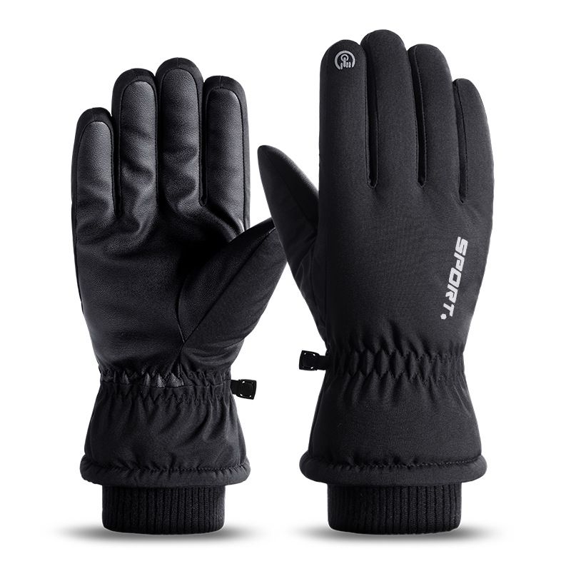 outdoor winter cycling gloves – windproof waterproof touchscreen cold weather gloves for men_desvips.com