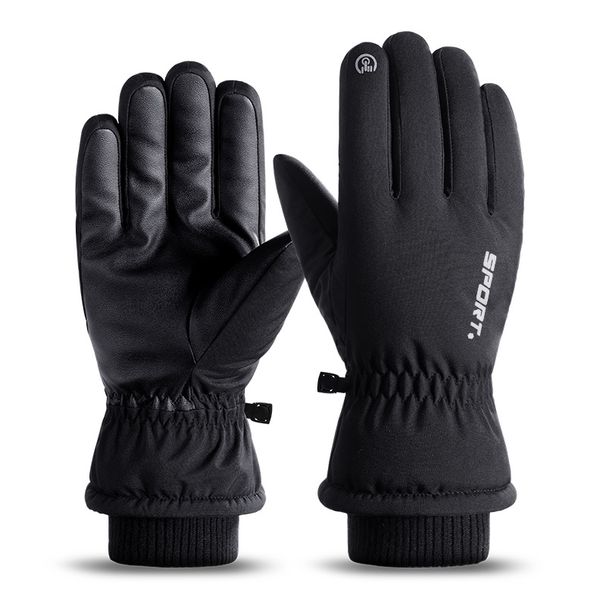 outdoor winter cycling gloves – windproof waterproof touchscreen cold weather gloves for men_desvips.com