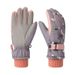 Kids' Snow Gloves For Winter - Warm Fleece-Lined, Water-Resistant, Non-Slip Grip For Boys & Girls - Perfect For Skiing & Outdoor Play_desvips.com