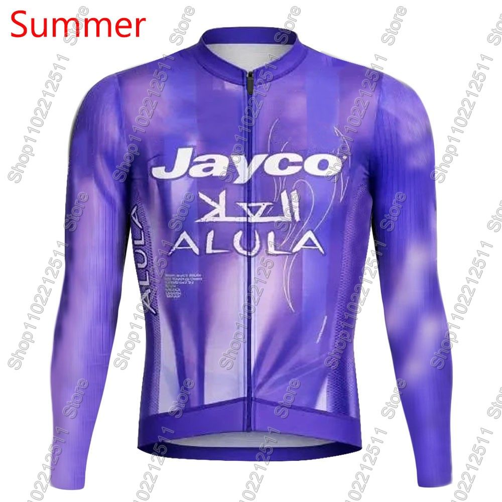 2026 Jayco Alula Team Cycling Jersey Set Winter Summer Clothing Suit Mens Long Sleeve MTB Bike Road Pants Bib Ropa_desvips.com