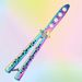 Butterfly Foldable Trainer Portable Stainless Steel Pocket Practice Training Tool For Outdoor Games Folding Knife_desvips.com