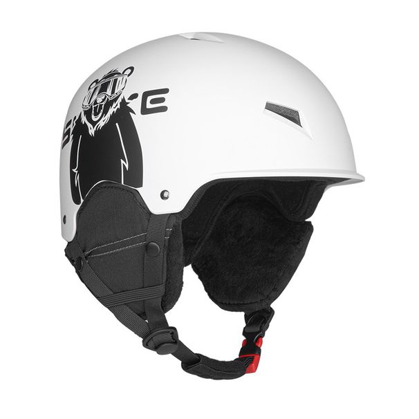 Adult ski helmet fall protection warm suitable for single and double board_desvips.com